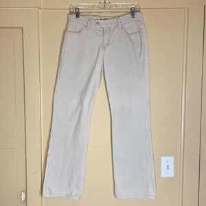 Cudroy Low Rise Capri GAP Cream Women's Pants